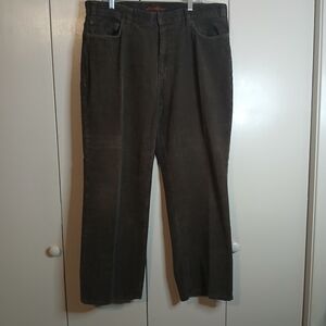 Eddie Bauer Brown Classic Straight Leg Corduroy Pants (0523B2)
